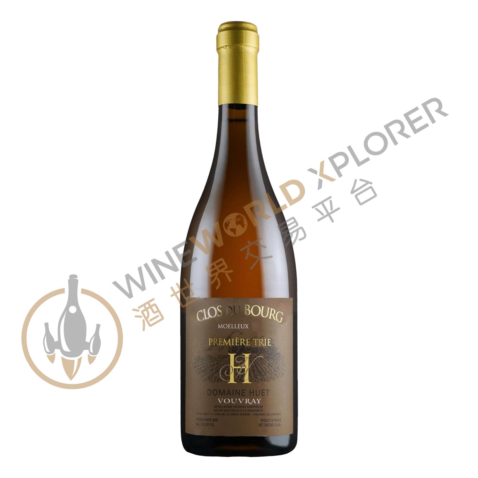 Huet, Vouvray Clos du Bourg Moelleux Premiere Trie 1989