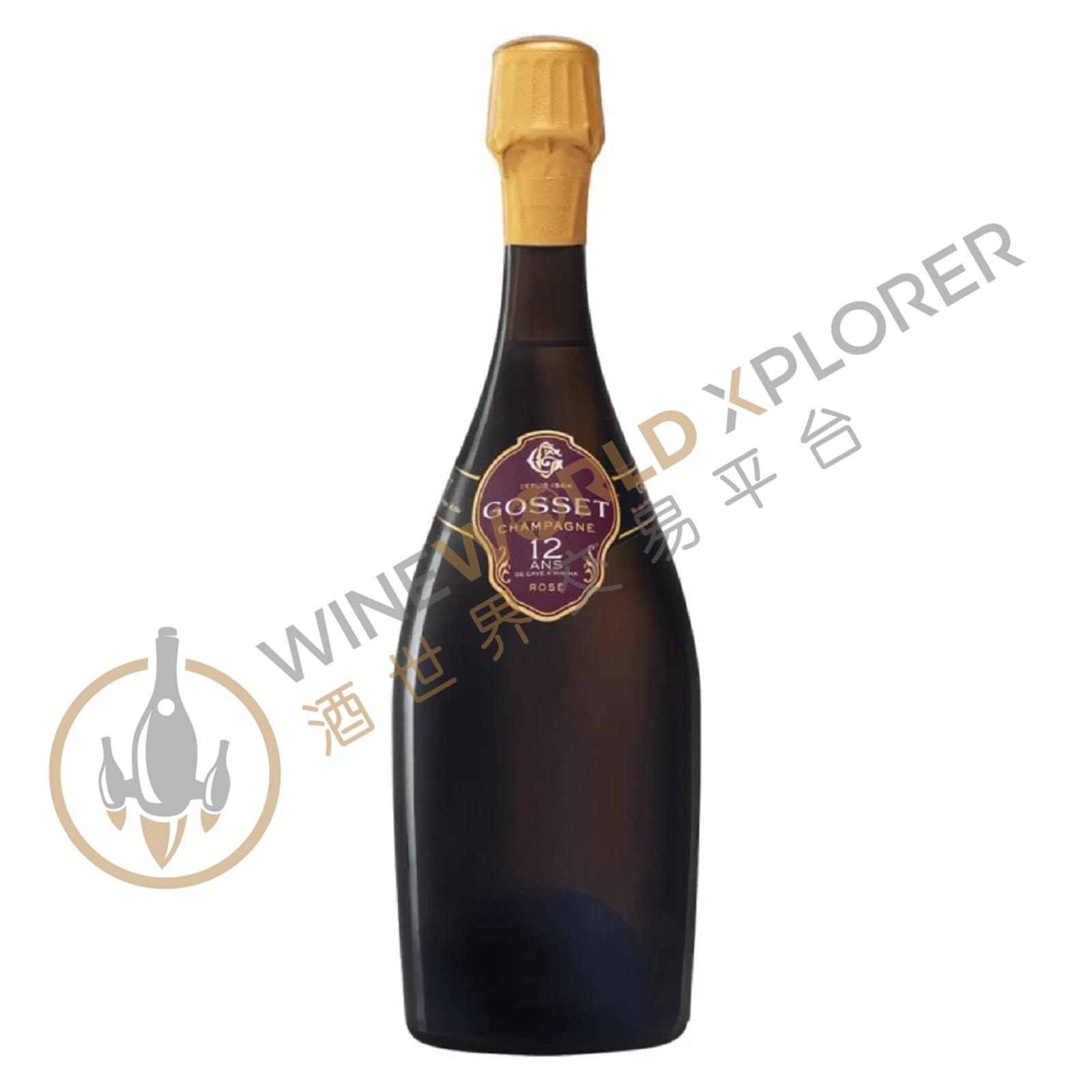 Gosset, 12 Ans de Cave a Minima Rose NV