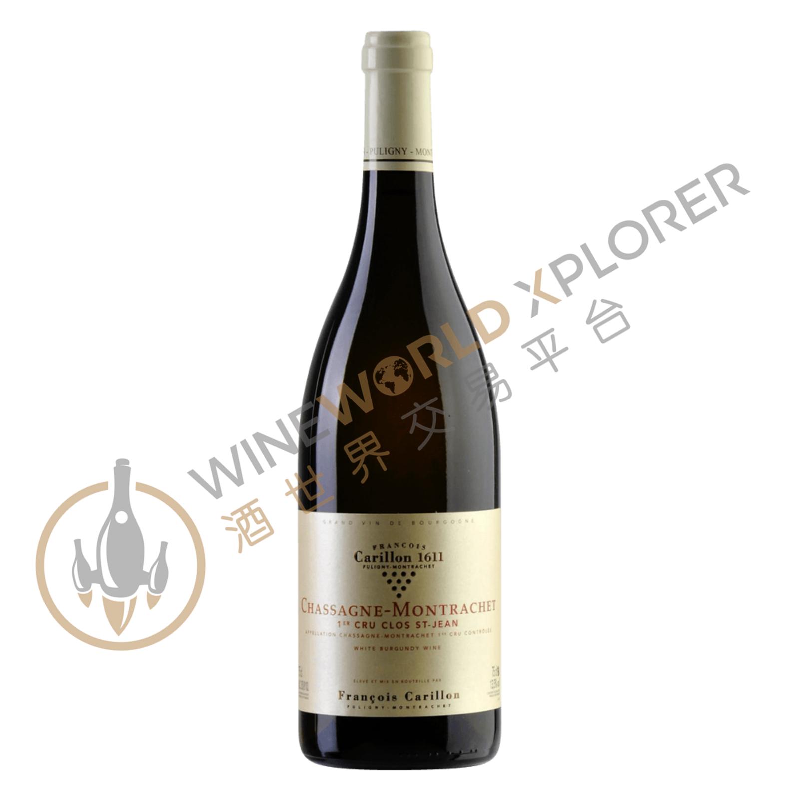 Francois Carillon, Chassagne Montrachet 1er Cru Clos St Jean 2011