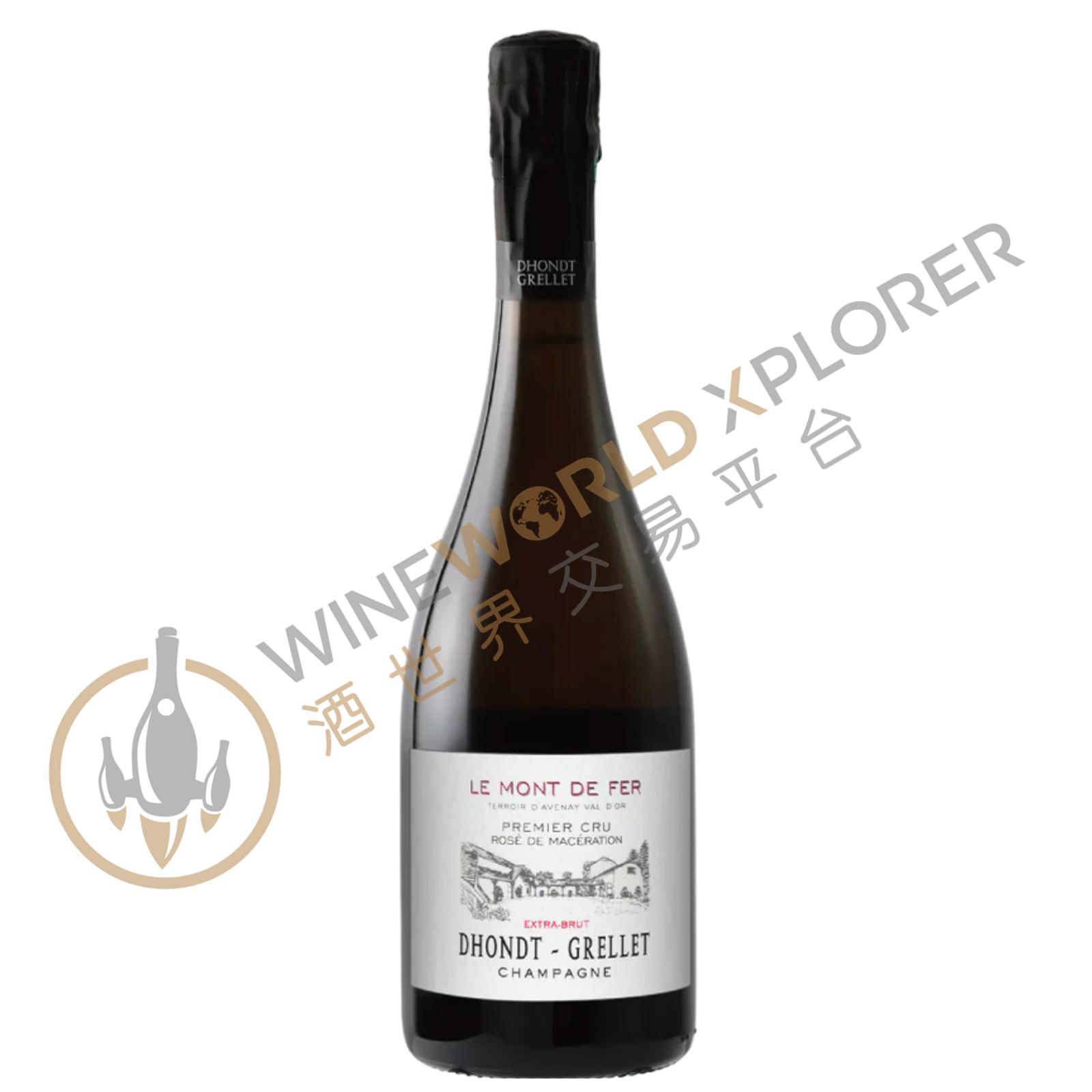 Dhondt Grellet, Le Mont de Fer 1er Cru Extra Brut Rose 2015