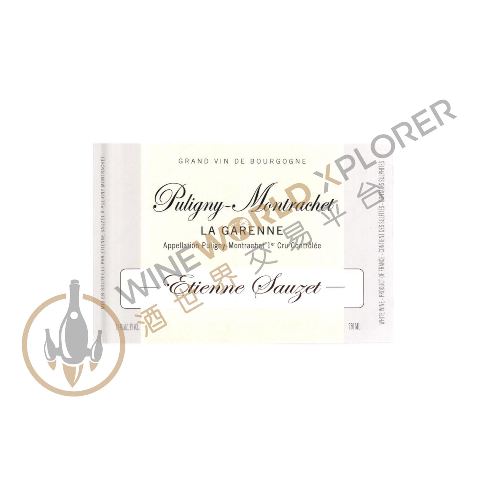 Puligny Montrachet 1er Cru La Garenne 2014
