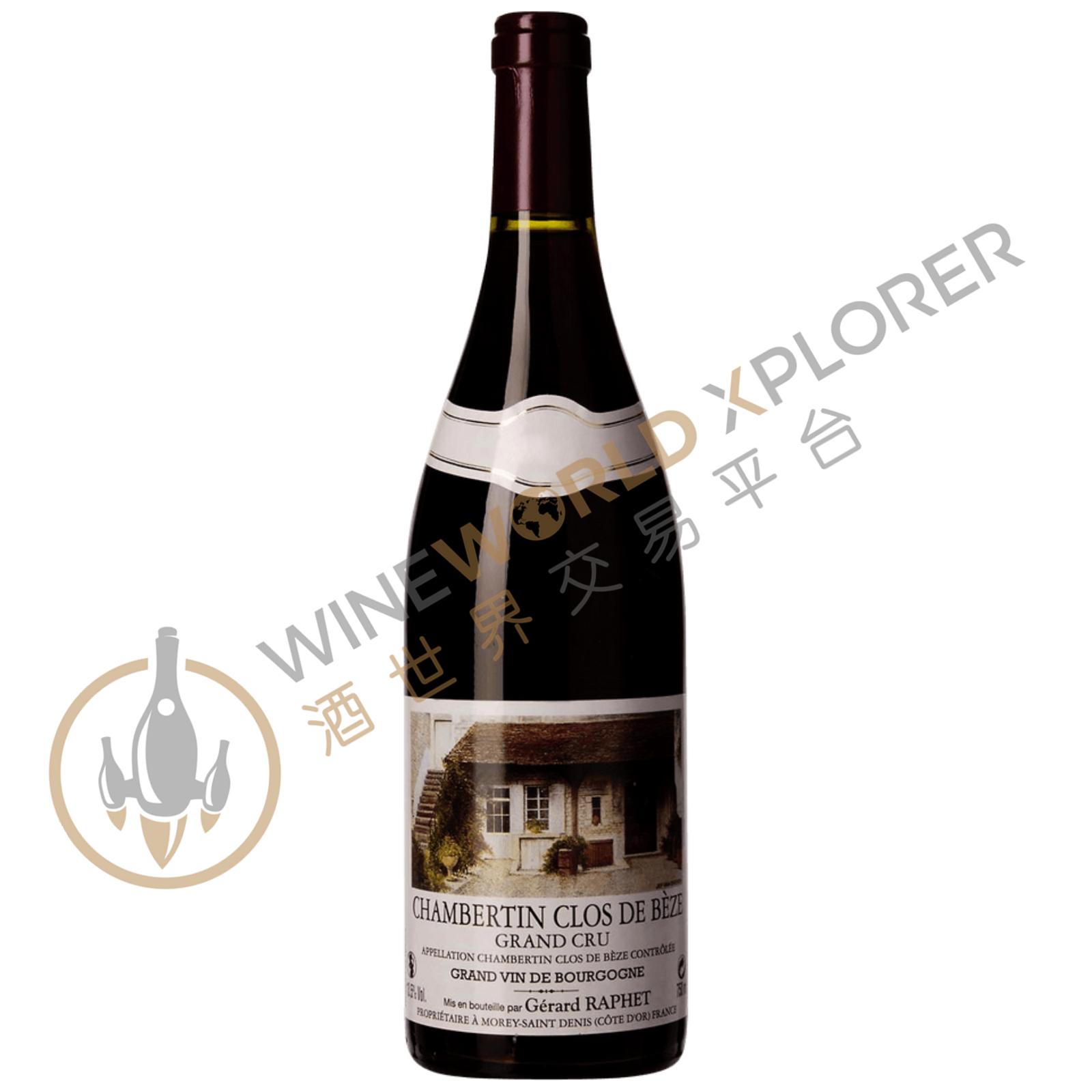 Gerard Raphet, Chambertin Clos de Beze Grand Cru 2002