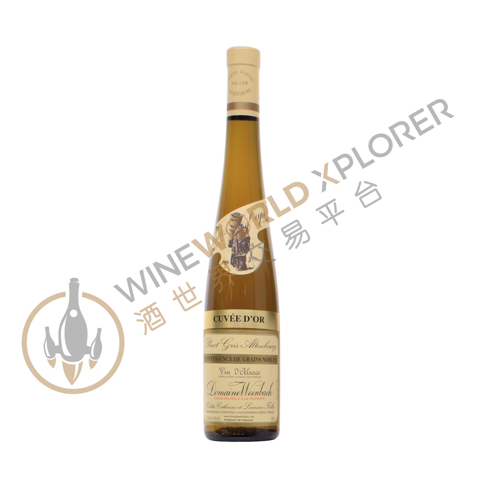 Weinbach, Pinot Gris Altenbourg Quintessence Cuvee d'Or SGN 2010