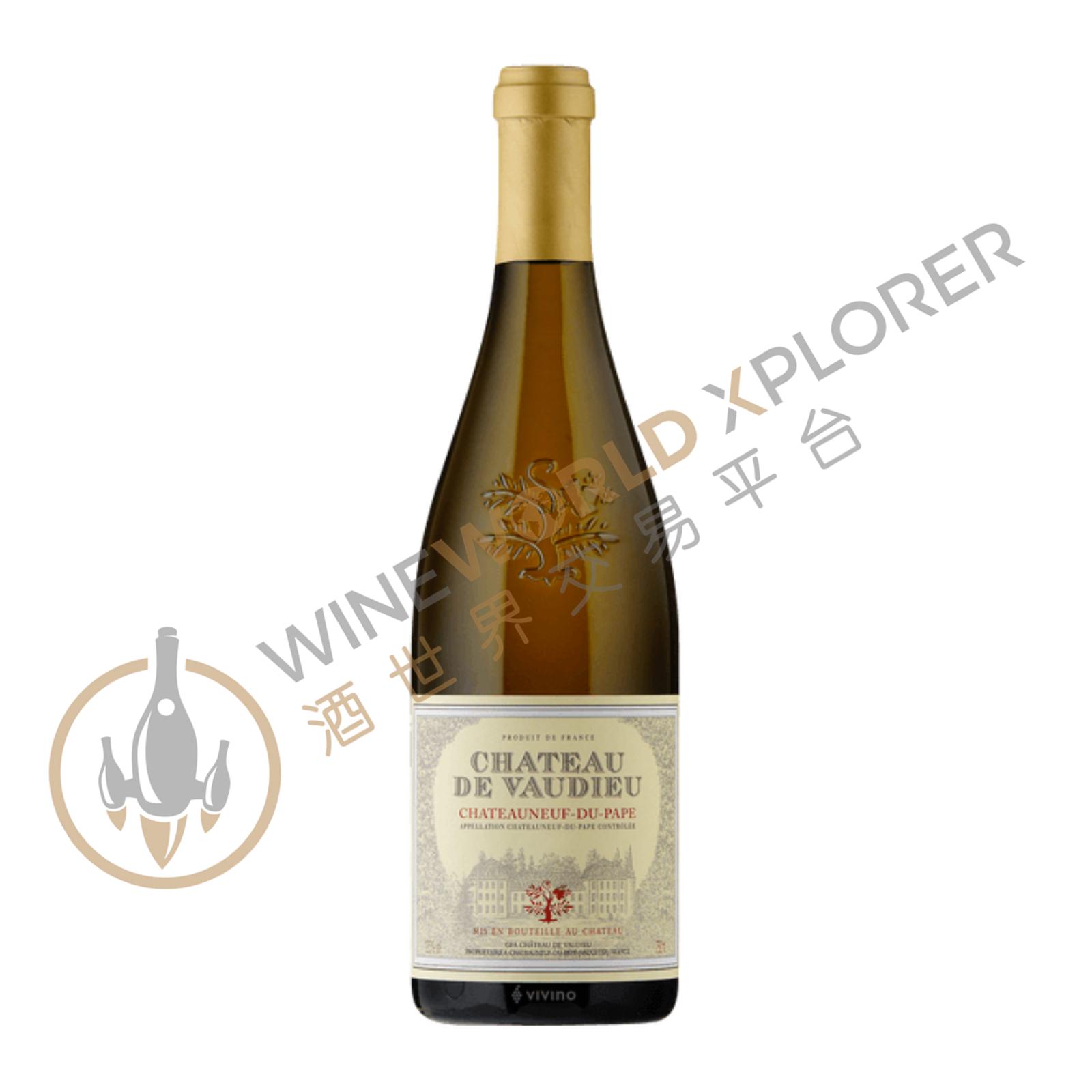 Famille Brechet Chateau de Vaudieu, Chateauneuf Du Pape Blanc 2017