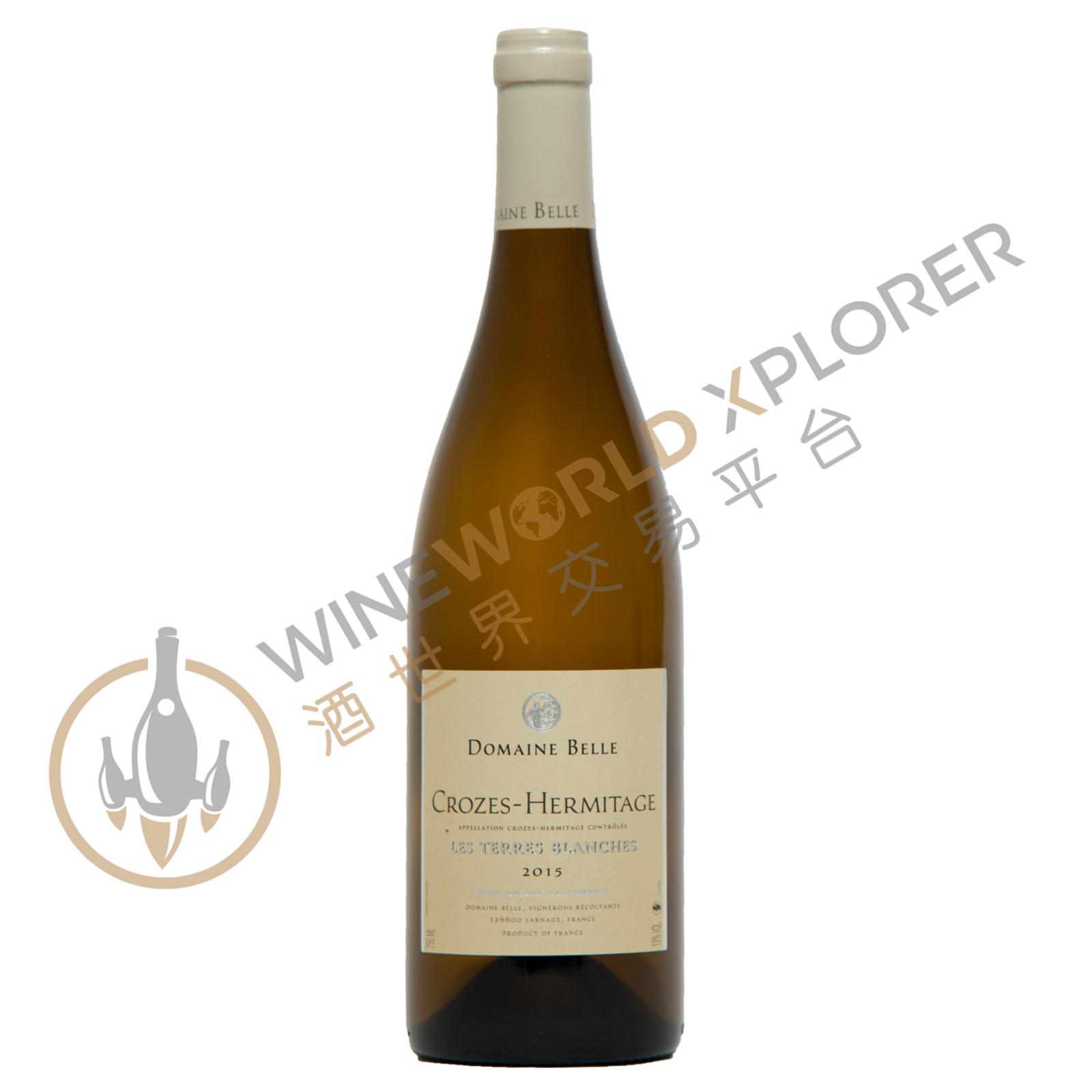 Belle, Crozes Hermitage Les Terres Blanches 2016
