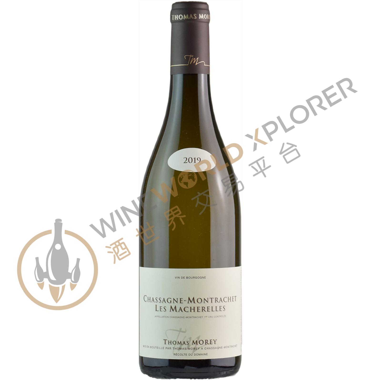Thomas Morey, Chassagne Montrachet 1er Cru Les Macherelles 2022