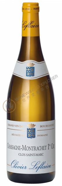Olivier Leflaive, Chassagne Montrachet 1er Cru Clos St Marc 2018
