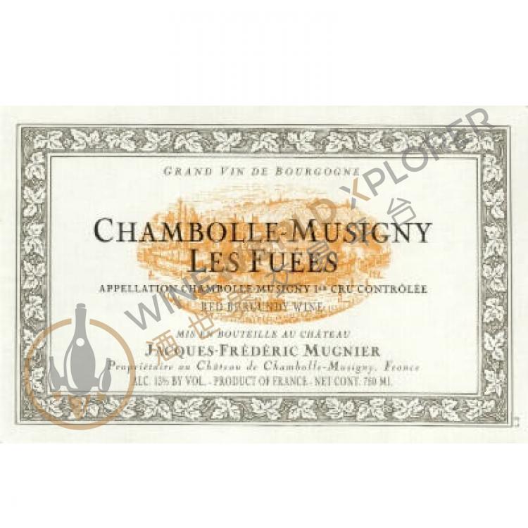 Jacques Frederic Mugnier, Chambolle Musigny 1er Cru Les Fuees 2004