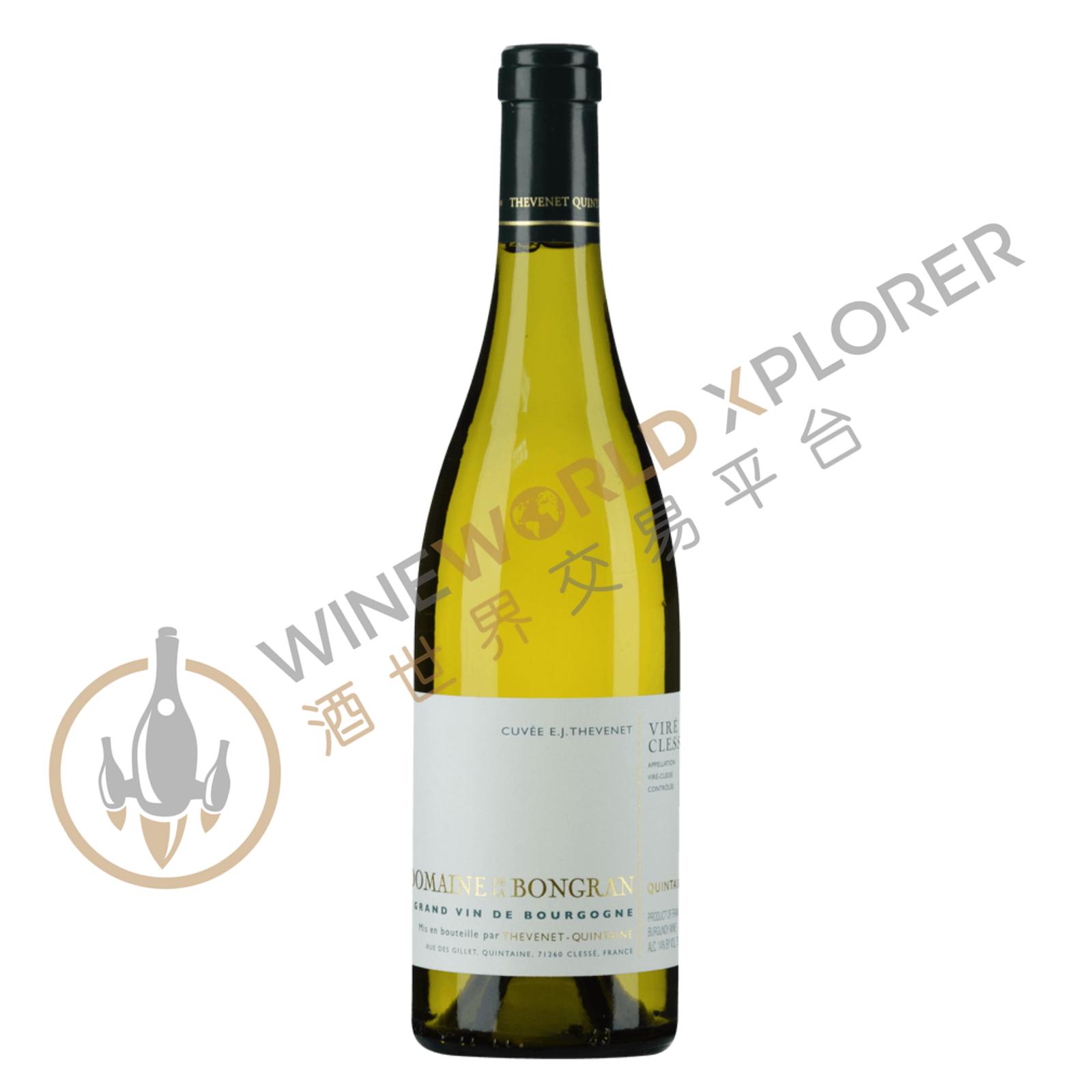 Domaine de la Bongran (Thevenet Quintaine), Vire Clesse Cuvee EJ Thevenet 2016