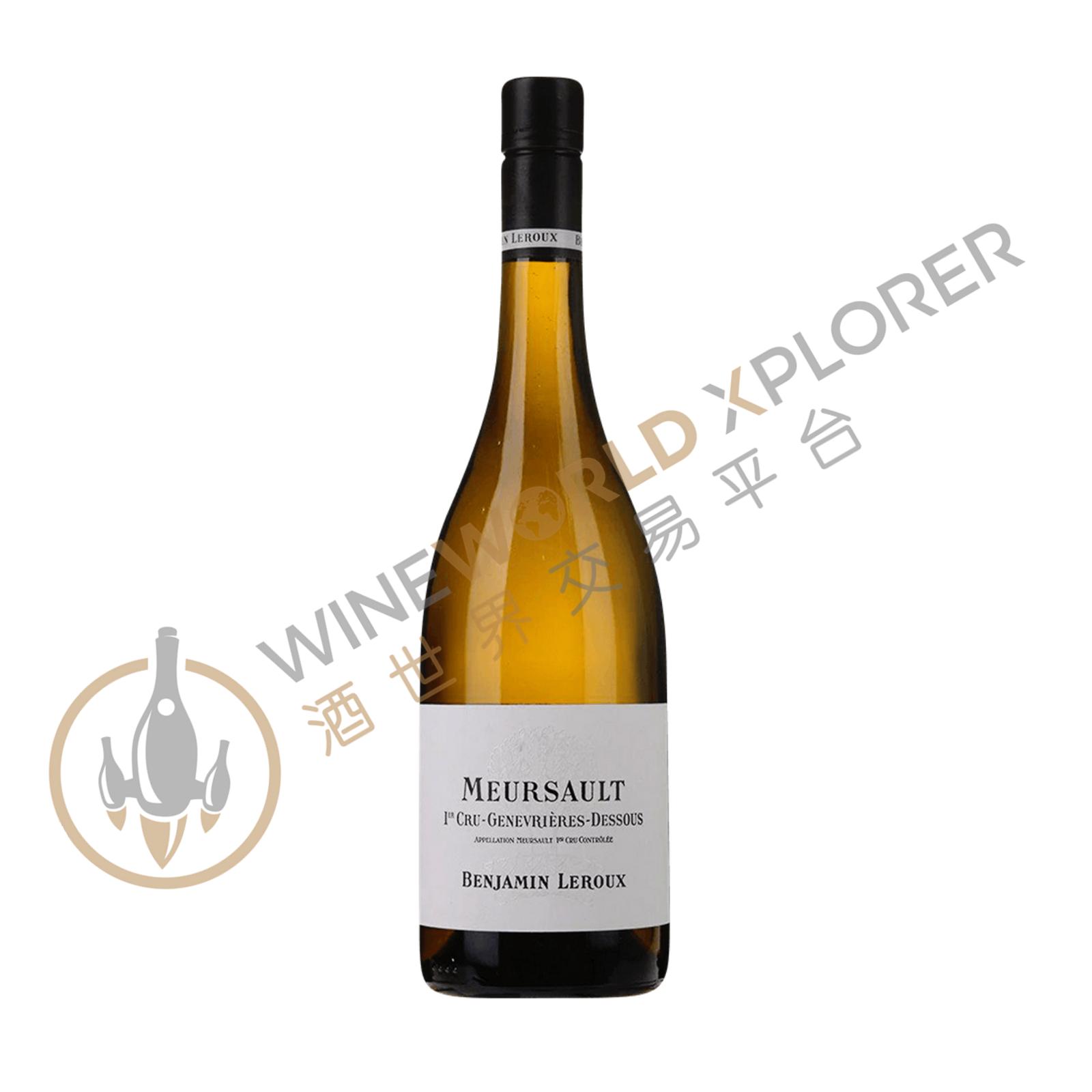 Benjamin Leroux, Meursault 1er Cru Les Genevrieres Dessous 2021