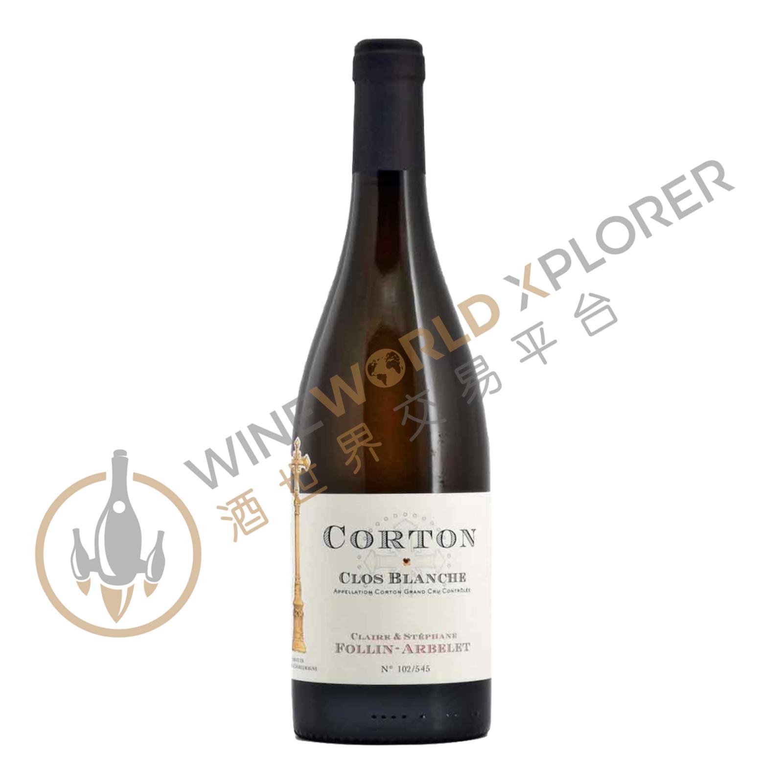 Claire & Stephane Follin-Arbelet, Corton Grand Cru Clos Blanche 2016