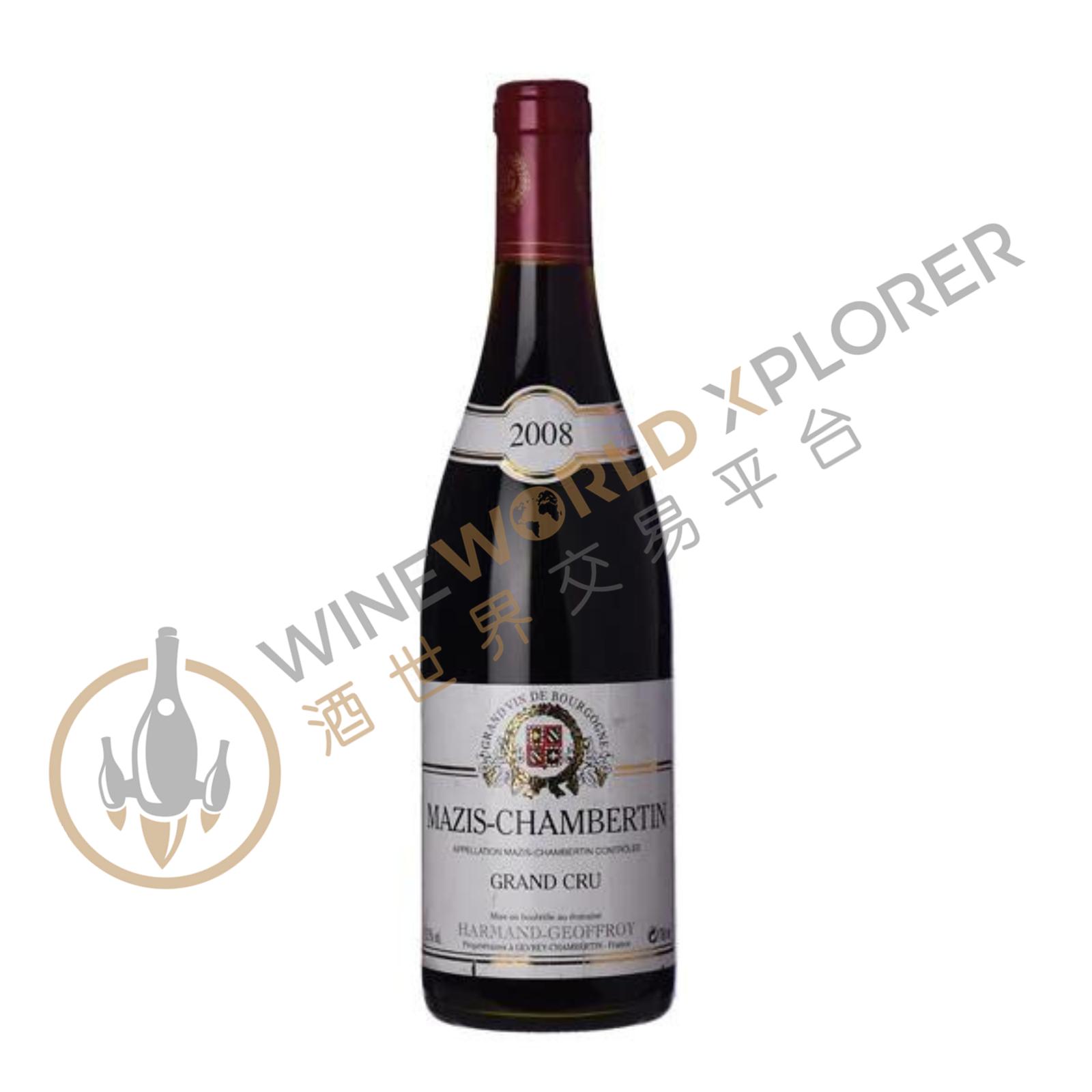 Harmand Geoffroy, Mazis Chambertin Grand Cru 2008