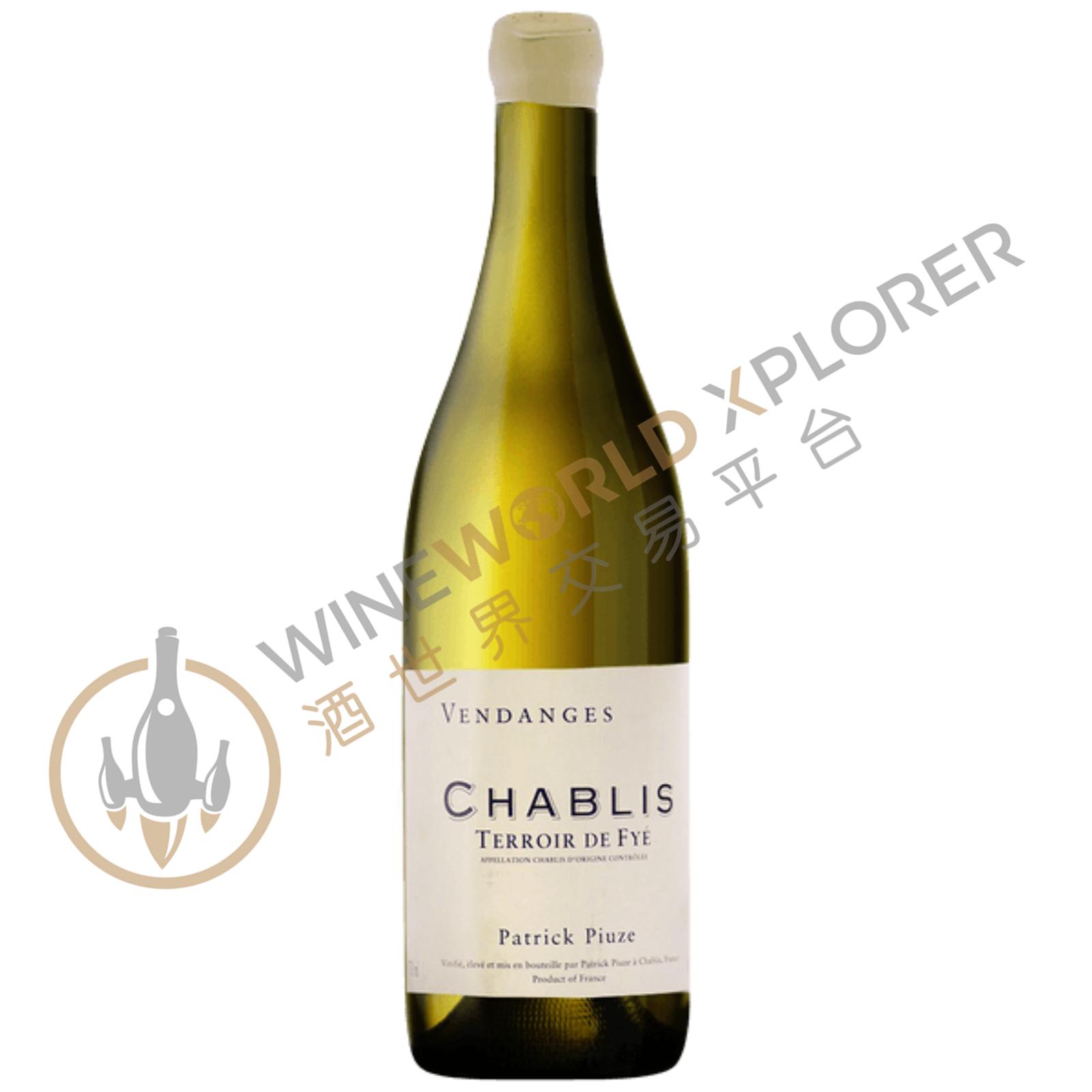 Patrick Piuze, Chablis Terroir de Fye 2019