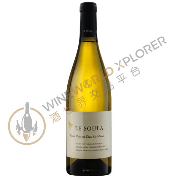 Le Soula, Vin de Pays Cotes Catalanes Blanc 2019