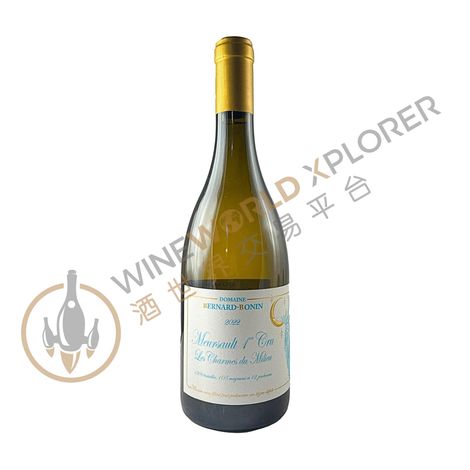 Bernard Bonin, Meursault 1er Cru Les Charmes du Milieu 2022