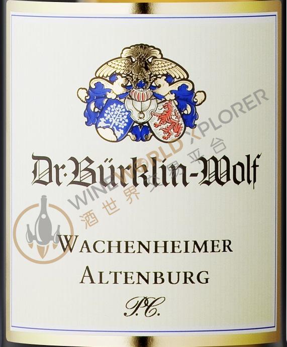 Dr. Burklin-Wolf, Wachenheimer Altenburg P C Riesling Trocken 2016