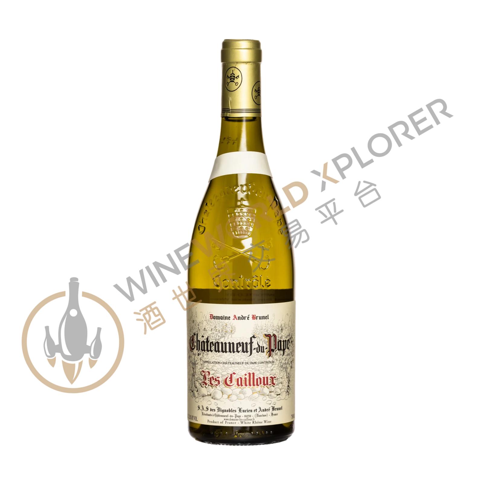 Andre Brunel, Chateauneuf du Pape Les Cailloux Blanc 2024