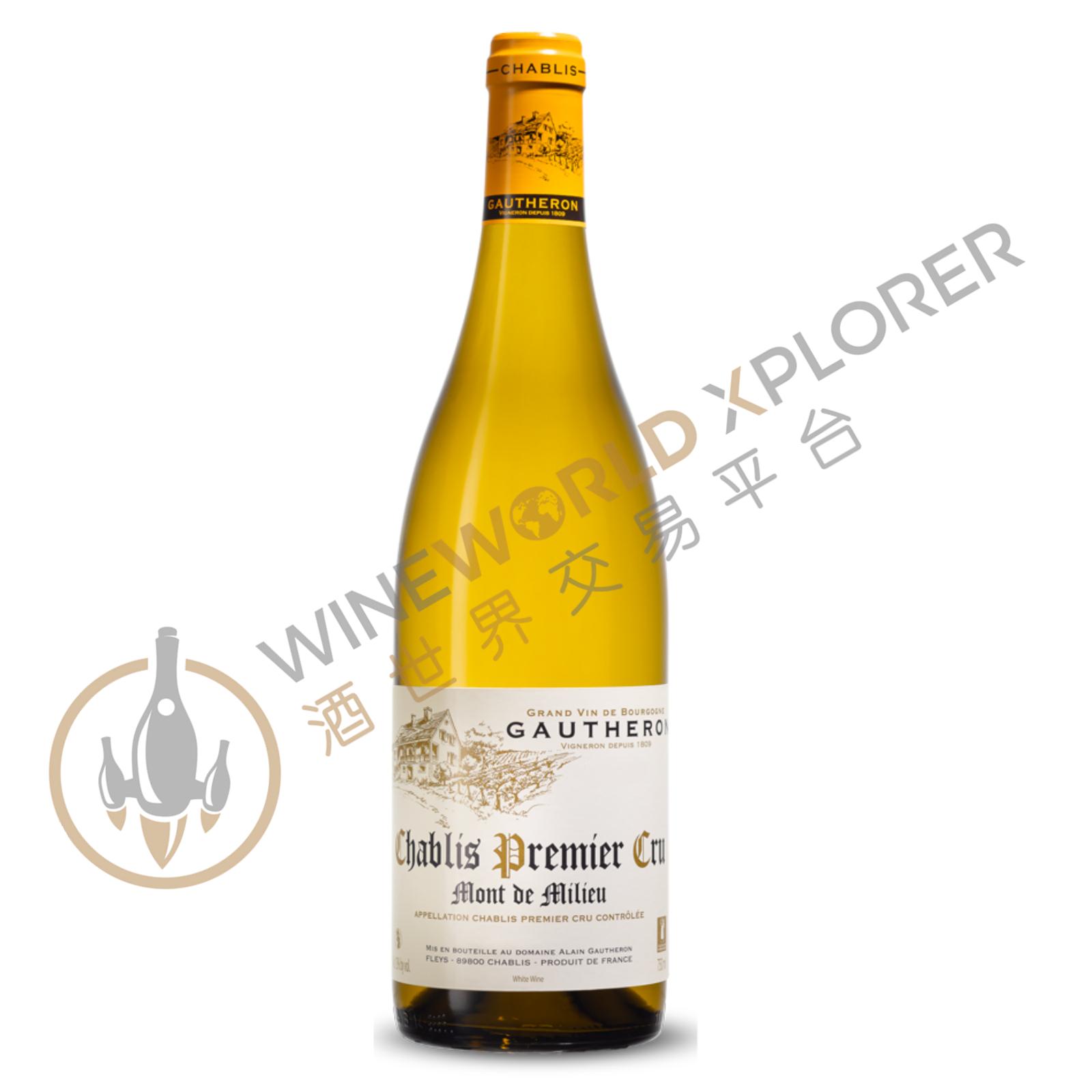 Alain Gautheron, Chablis 1er Cru Mont de Milieu 2022