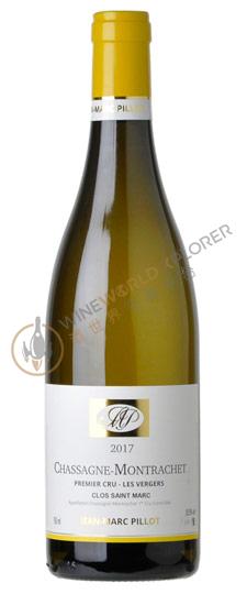 Jean-Marc Pillot, Chassagne Montrachet 1er Cru Les Vergers Clos St Marc 2014
