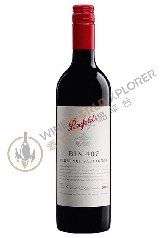 Penfolds, Bin 407 Cabernet Sauvignon 2018