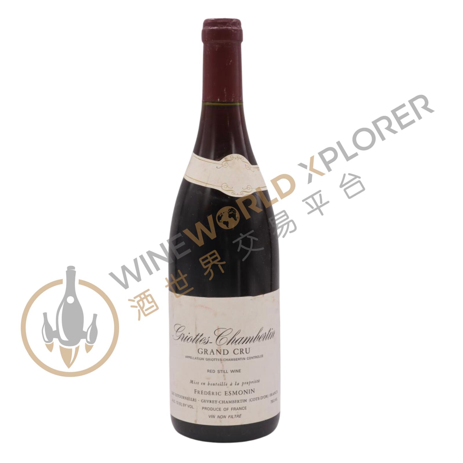 Frederic Esmonin, Griotte Chambertin Grand Cru 1998