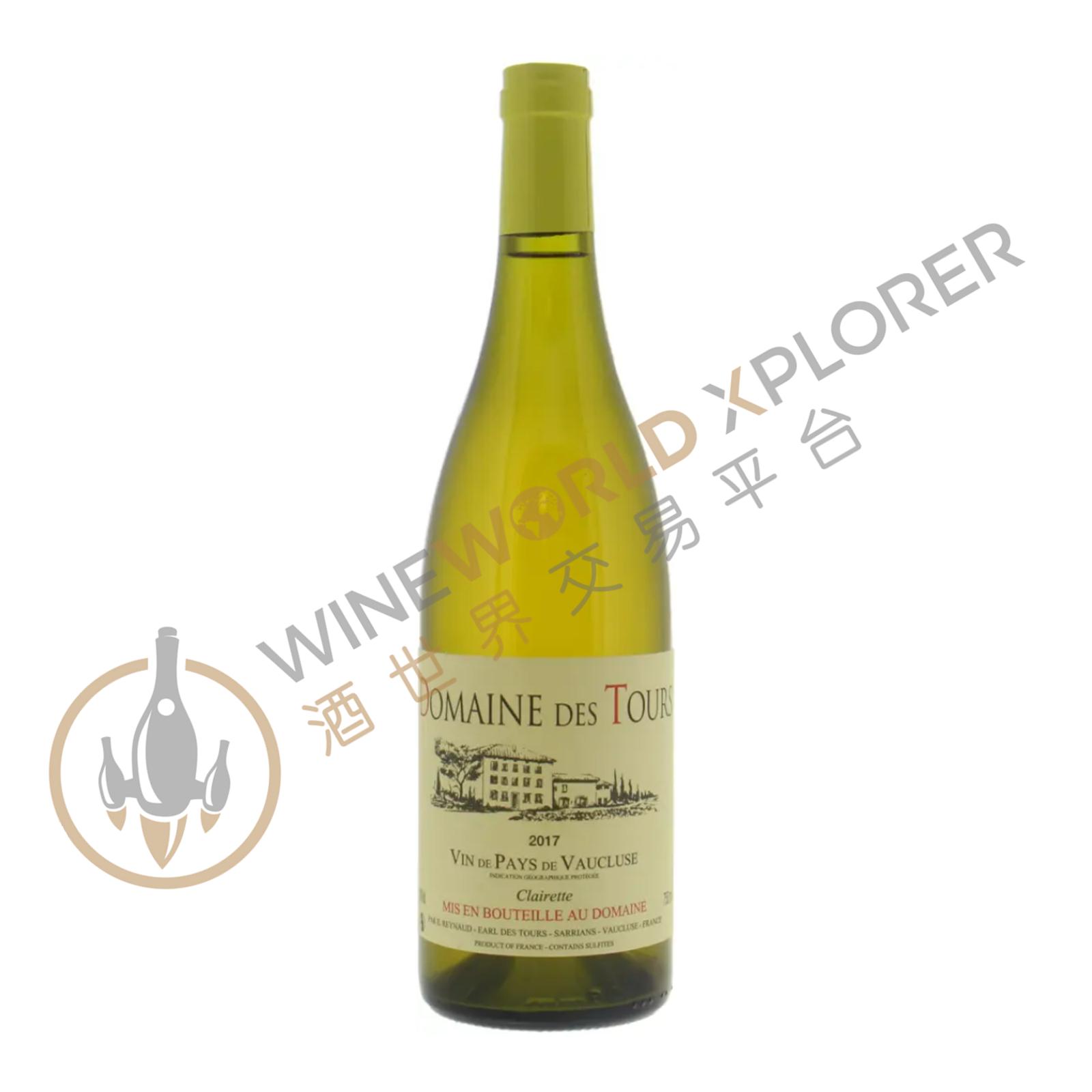Domaine des Tours (Rayas), Vin de Pays de Vaucluse Blanc 2014