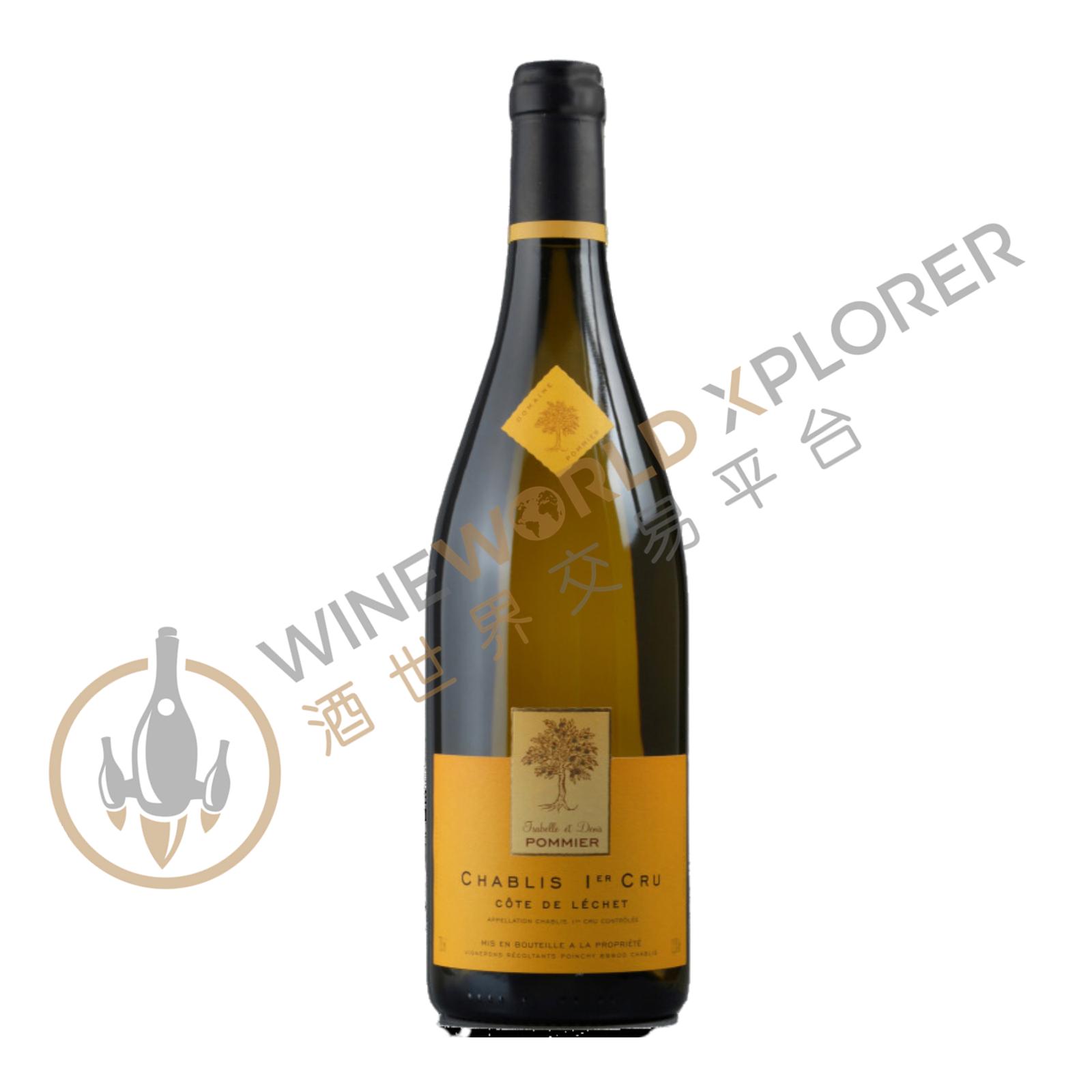 Isabelle et Denis Pommier, Chablis 1er Cru Cote de Lechet 2023