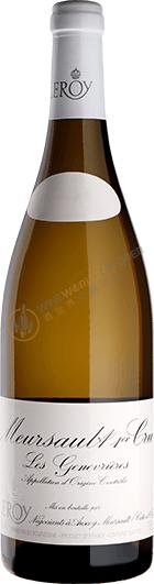 Maison Leroy, Meursault 1er Cru Genevrieres 2018