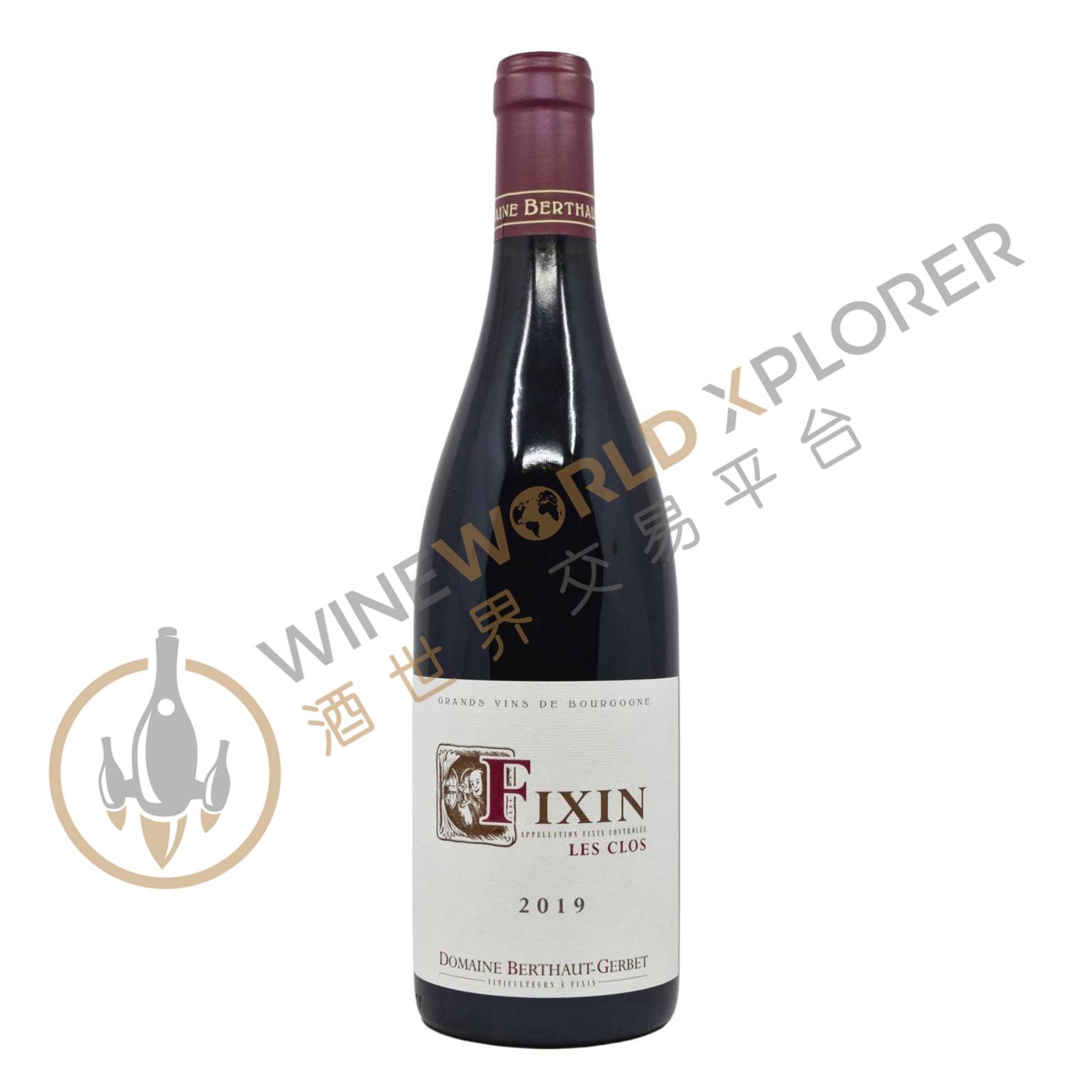 Berthaut Gerbet, Fixin Les Clos 2021