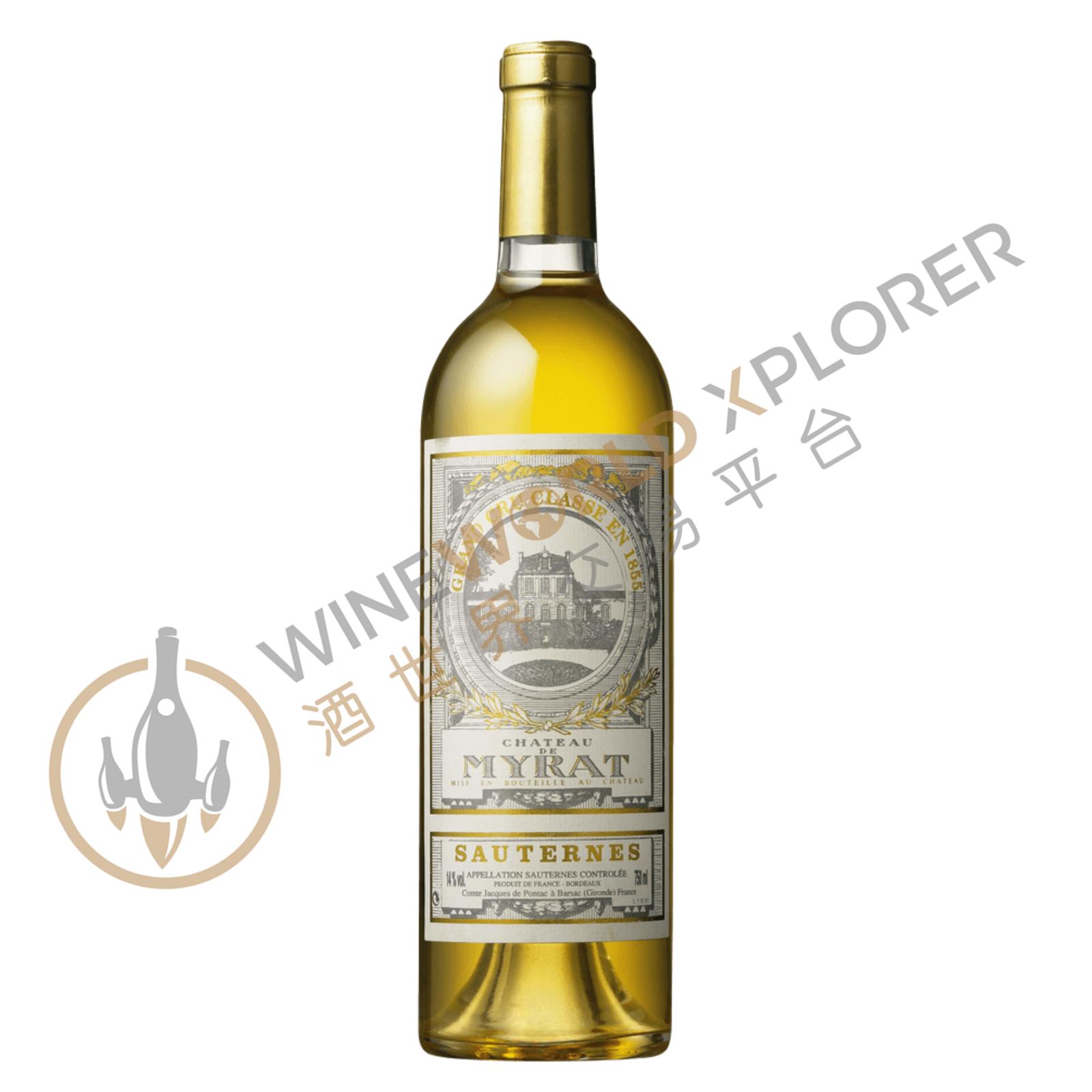 de Myrat, Sauternes 2009