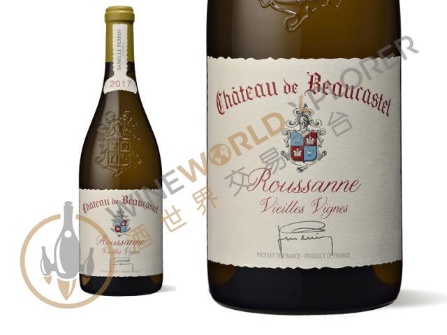 Chateau de Beaucastel, Chateauneuf du Pape Blanc Roussanne Vieilles Vignes 2012