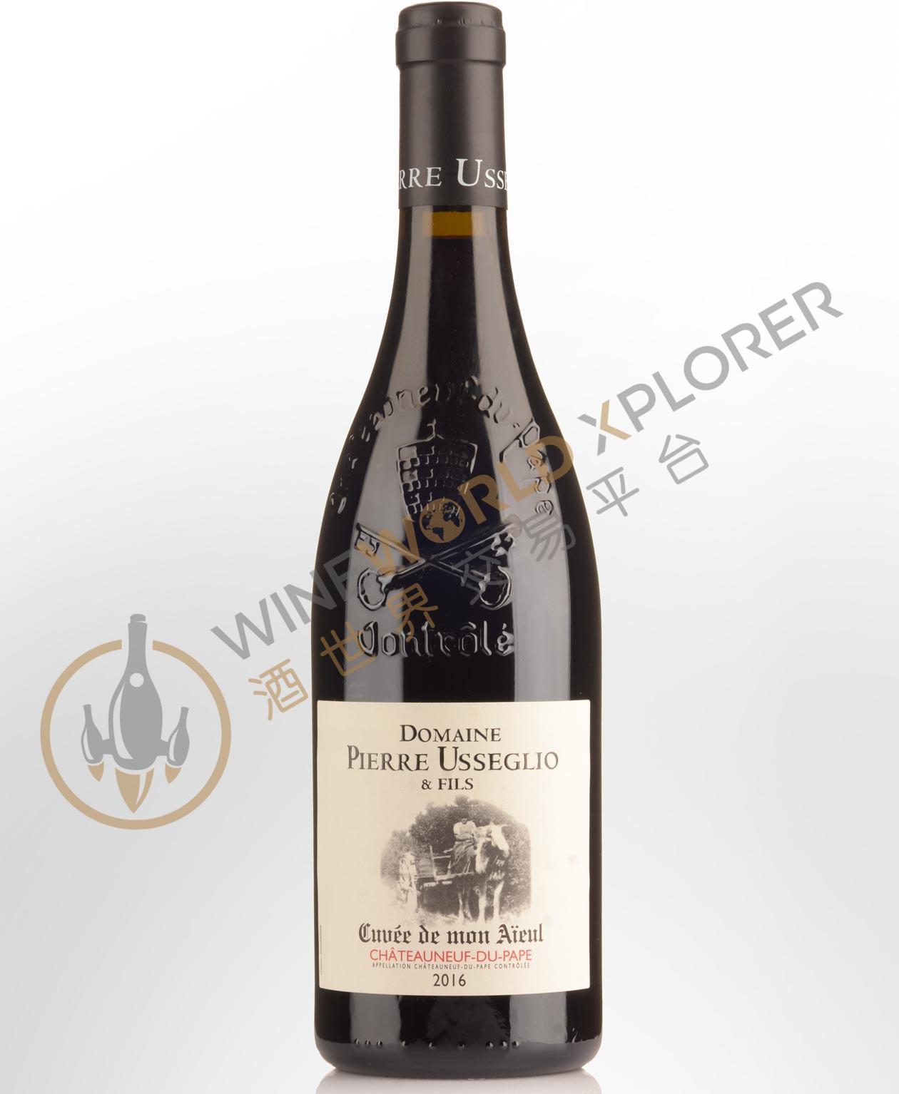 Pierre Usseglio, Chateauneuf Du Pape Cuvee de Mon Aieul 2001