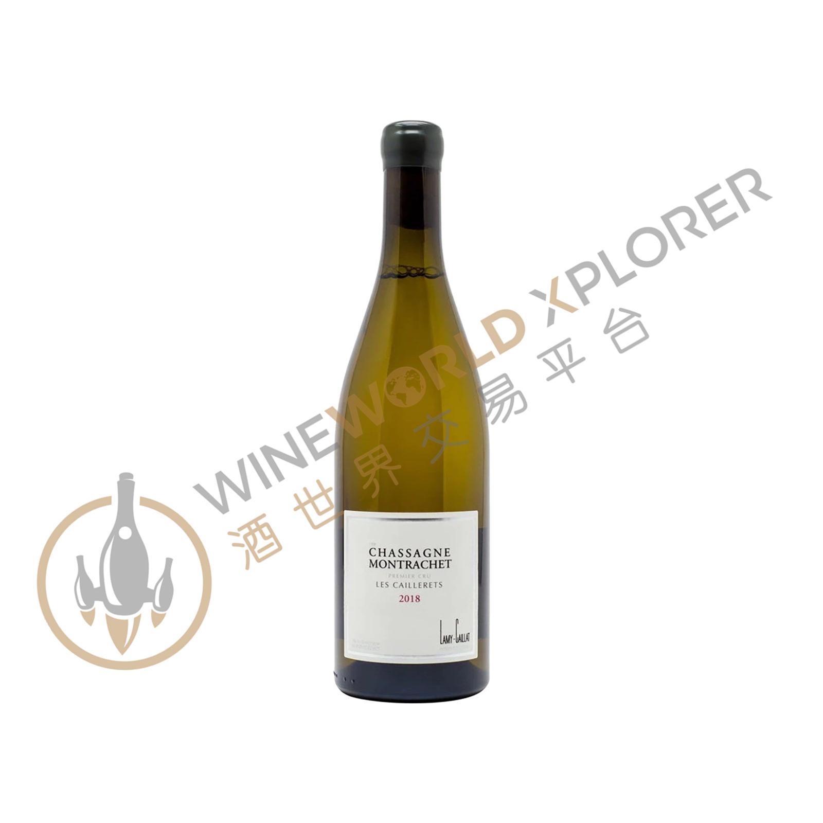 Lamy Caillat, Chassagne Montrachet 1er Cru Caillerets Blanc 2016