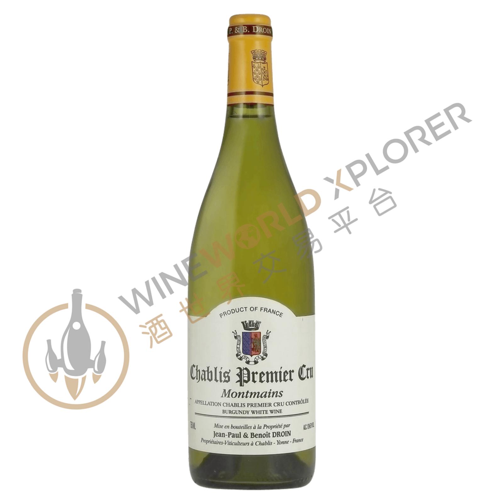 Jean-Paul & Benoit Droin, Chablis 1er Cru Montmains 2023