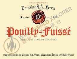J.A. Ferret, Pouilly Fuisse 2019