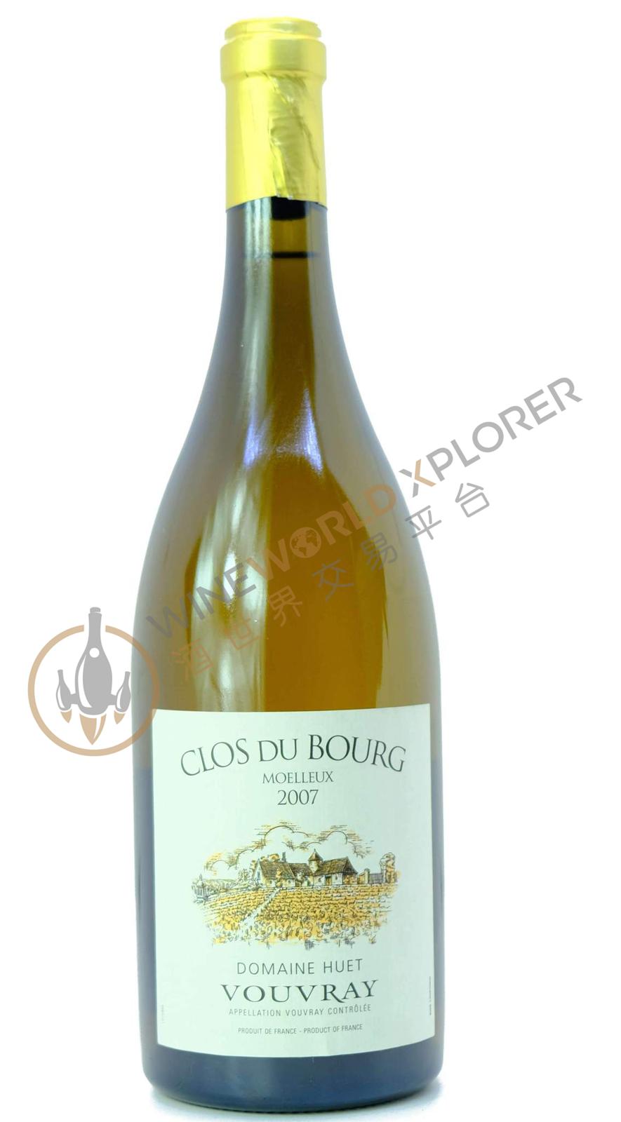 Huet, Vouvray Clos du Bourg Moelleux 2002