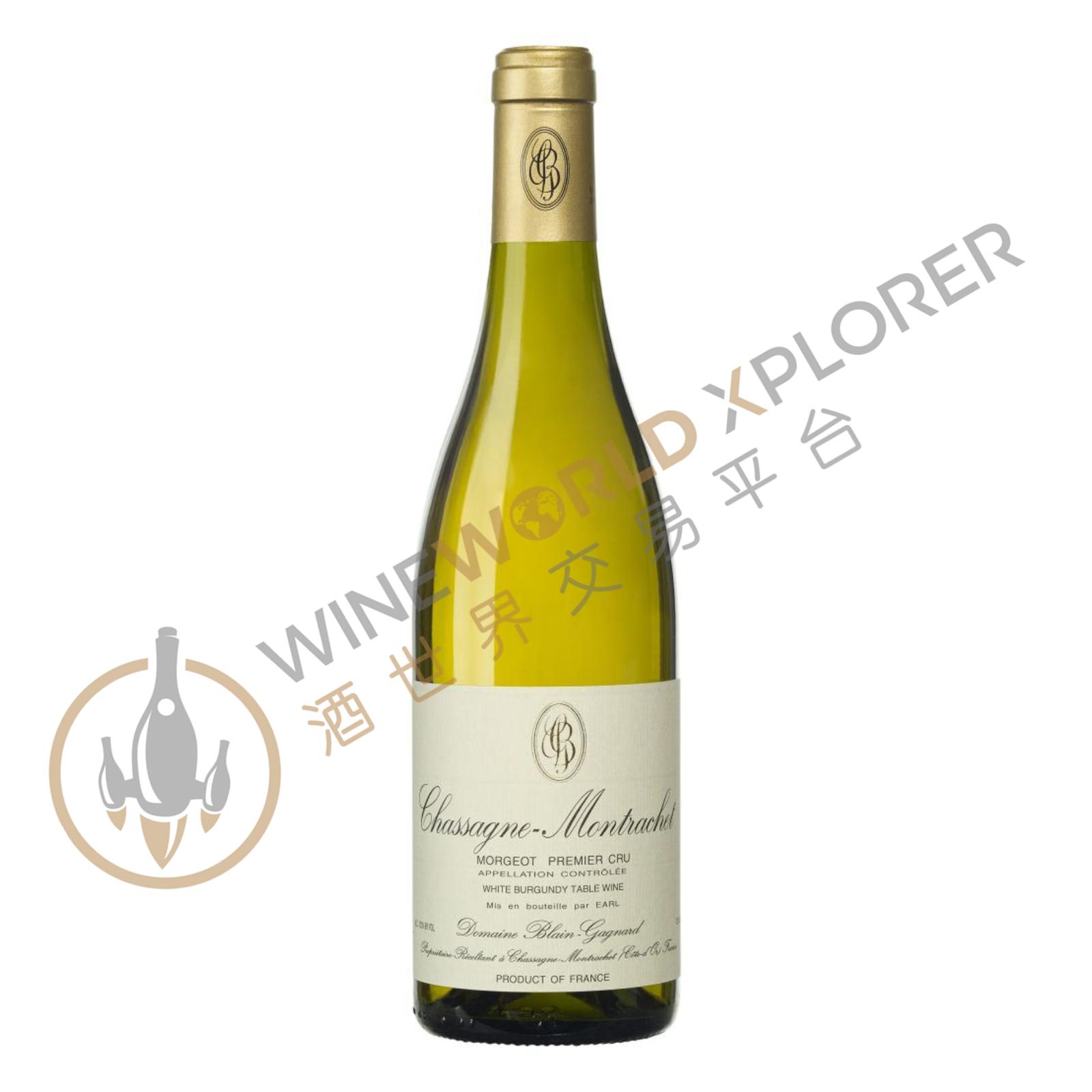 Blain Gagnard, Chassagne Montrachet 1er Cru Morgeot Blanc 2020