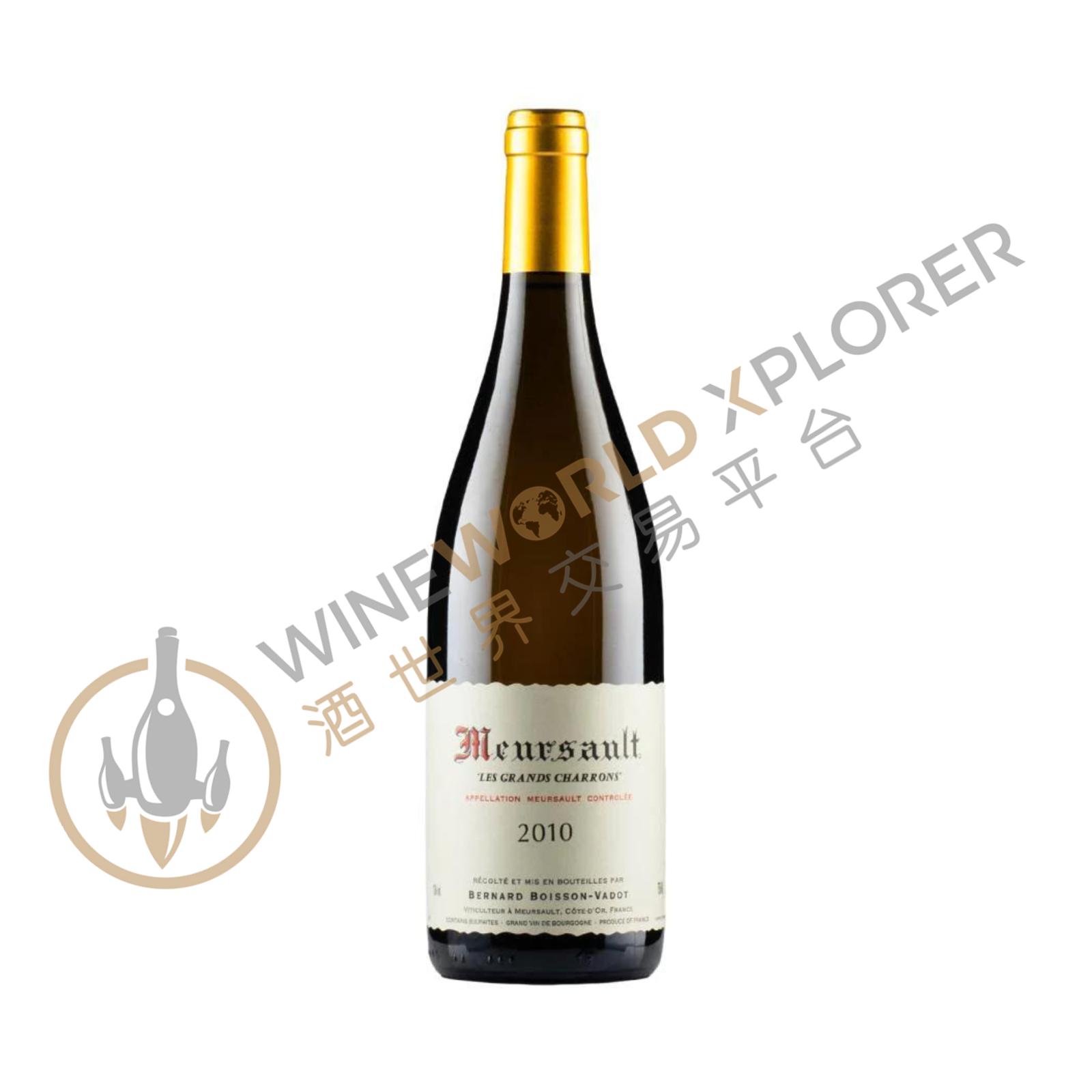 Bernard Boisson Vadot, Meursault Les Grands Charrons 2010