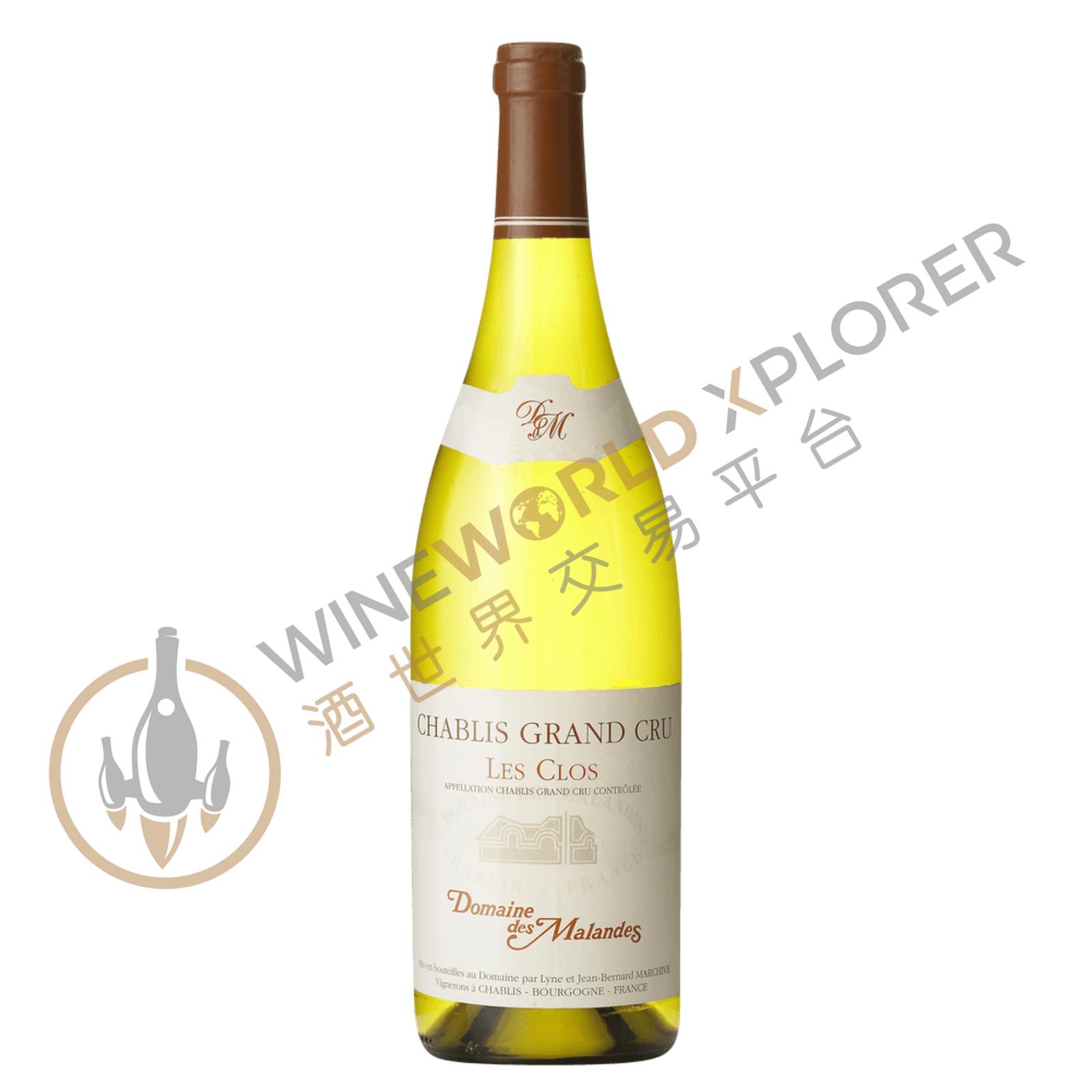 Domaine des Malandes, Chablis Grand Cru Les Clos 2022
