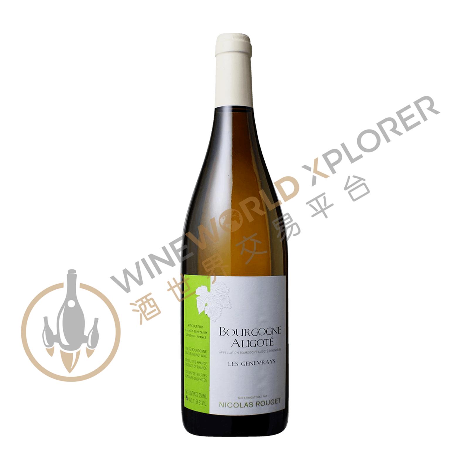 Nicolas Rouget, Bourgogne Aligoté Les Genevrays 2008