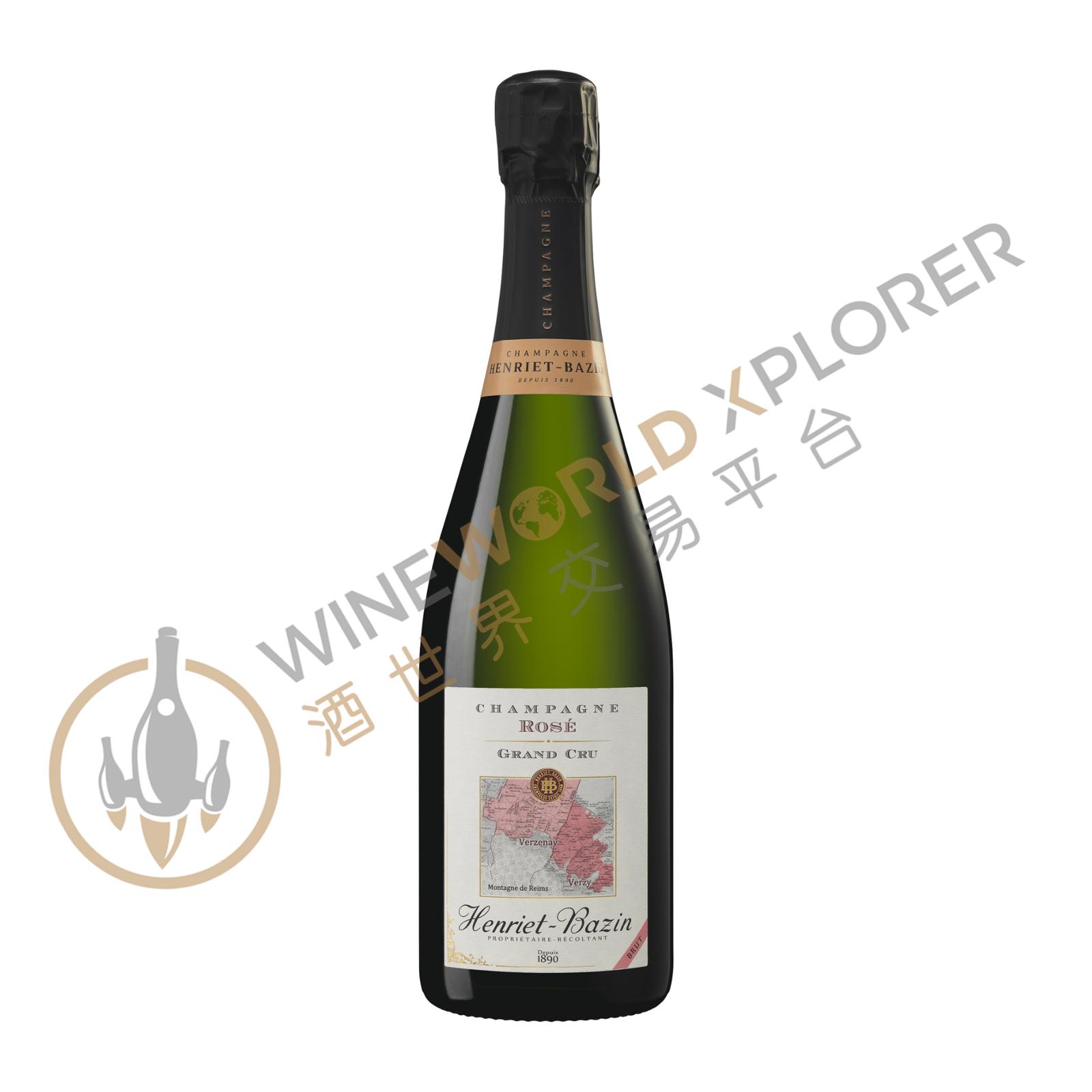 Henriet Bazin, Brut Rose Grand Cru NV