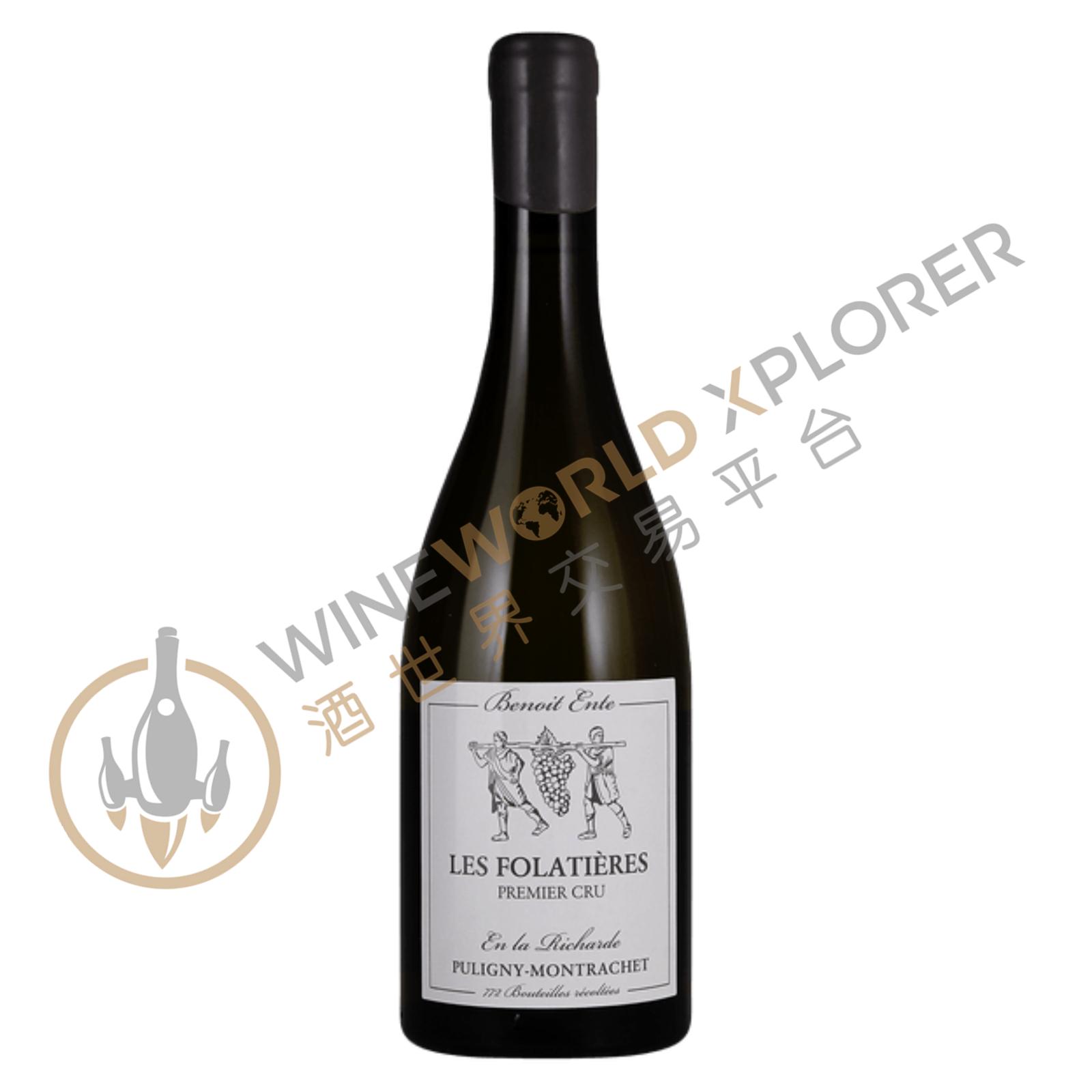 Benoit Ente, Puligny Montrachet 1er Cru Les Folatieres En La Richarde 2015