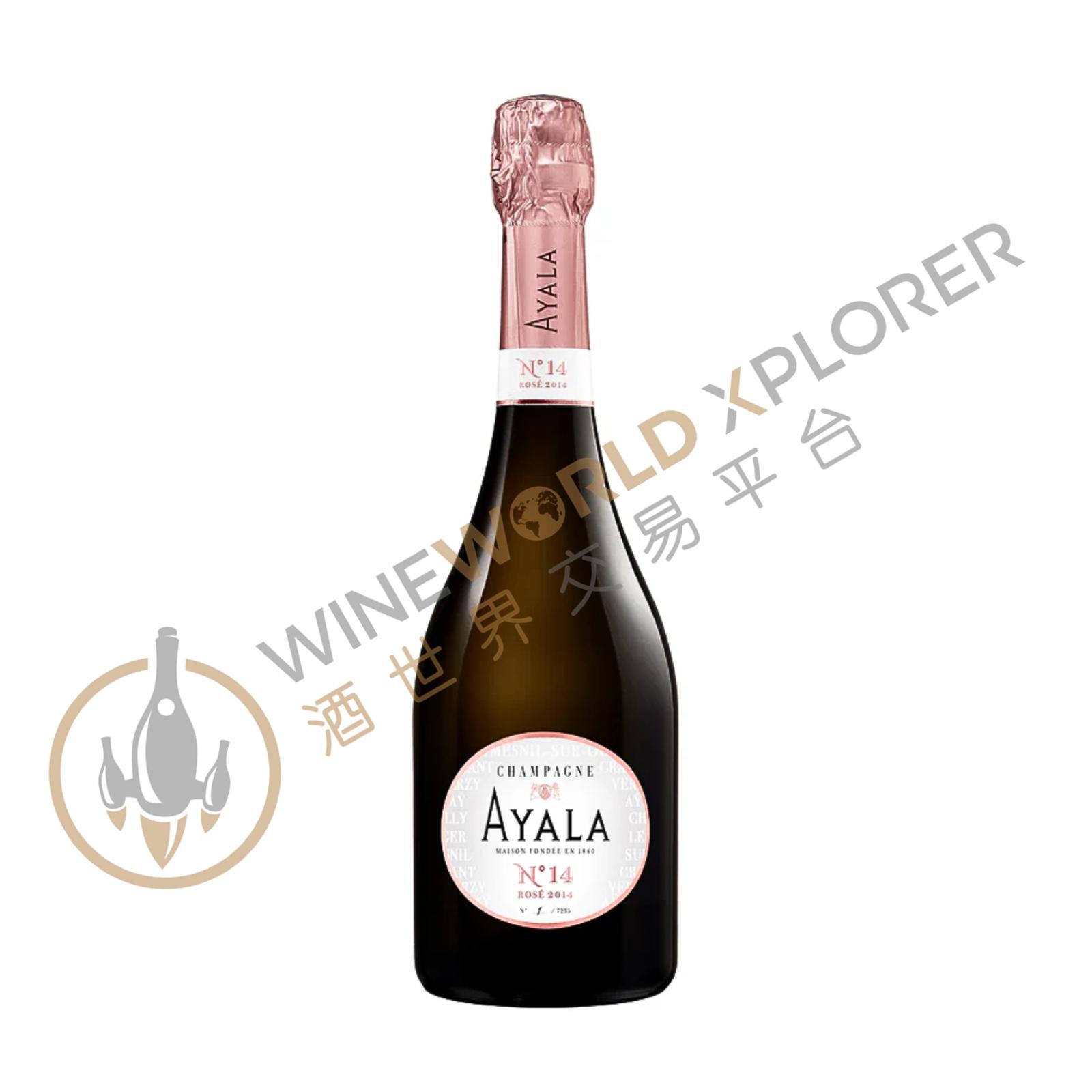 Ayala, Rose No14 Extra Brut 2014