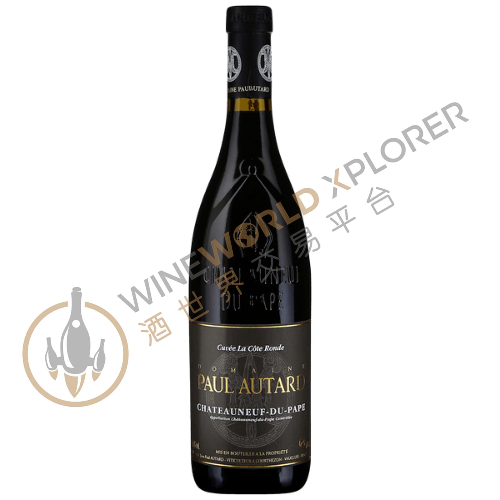 Paul Autard, Chateauneuf du Pape Cuvee La Cote Ronde 2001
