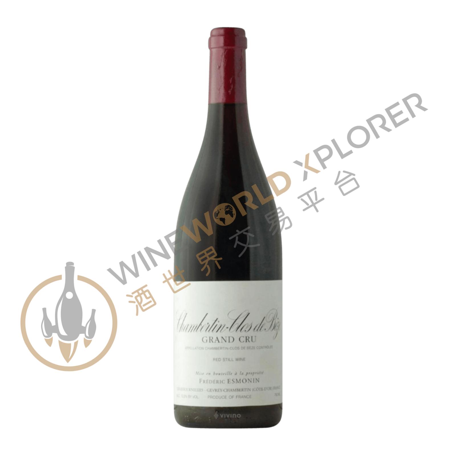 Frederic Esmonin, Chambertin Grand Cru 2001