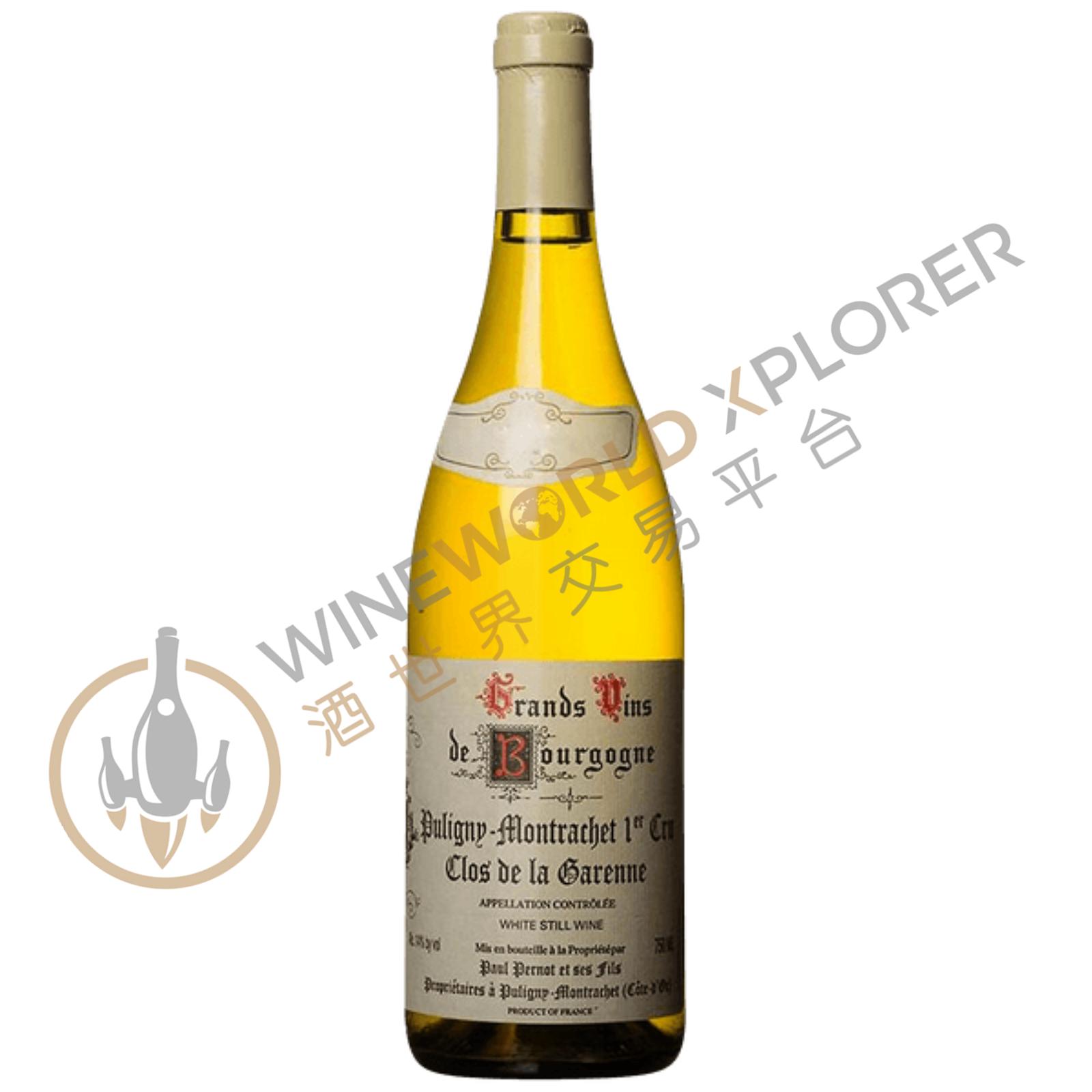 Paul Pernot, Puligny Montrachet 1er Cru Clos de La Garenne 2019