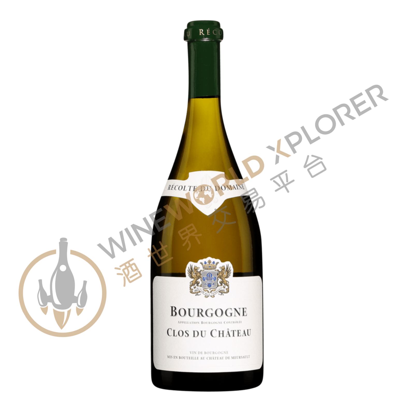 Chateau de Meursault, Bourgogne Clos du Chateau Blanc 2020
