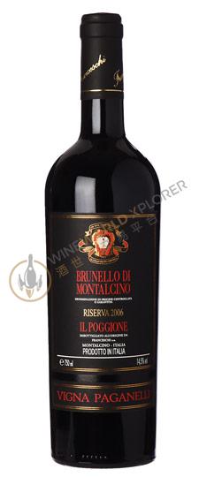 Brunello di Montalcino Riserva Vigna Paganelli 2007