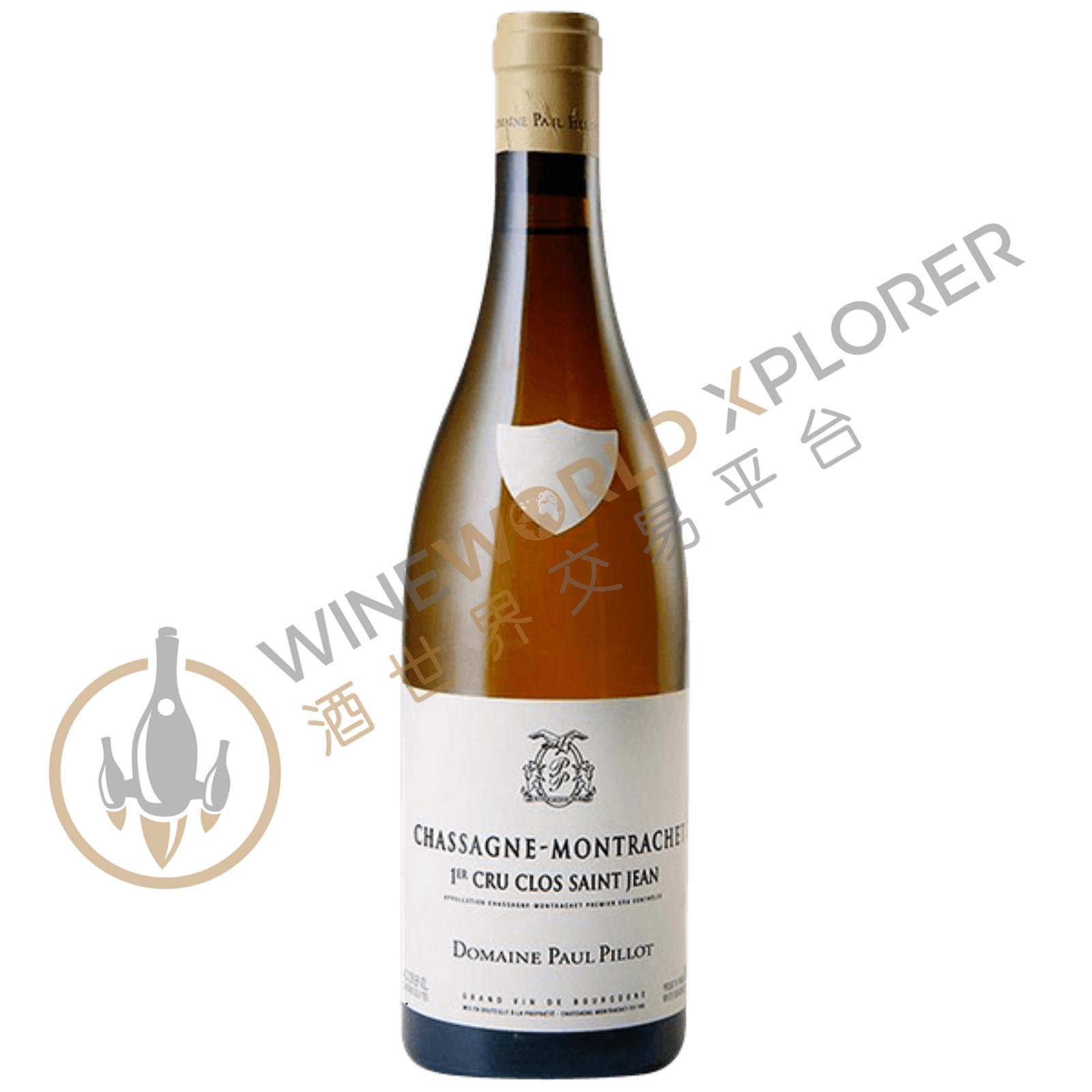 Paul Pillot, Chassagne Montrachet 1er Cru Clos St Jean Blanc 2021