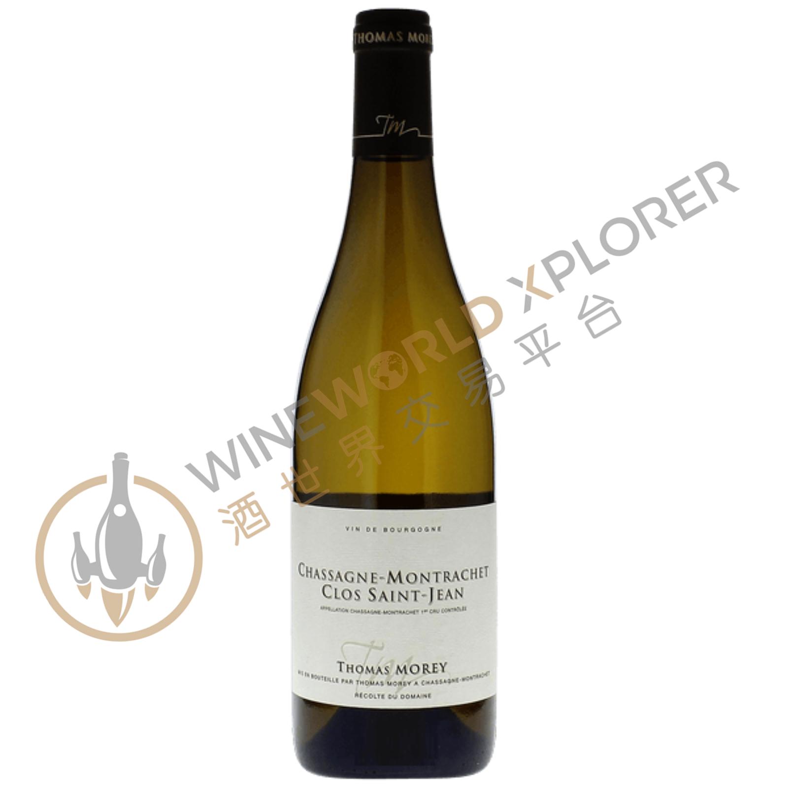 Thomas Morey, Chassagne Montrachet 1er Cru Clos St Jean Blanc 2022
